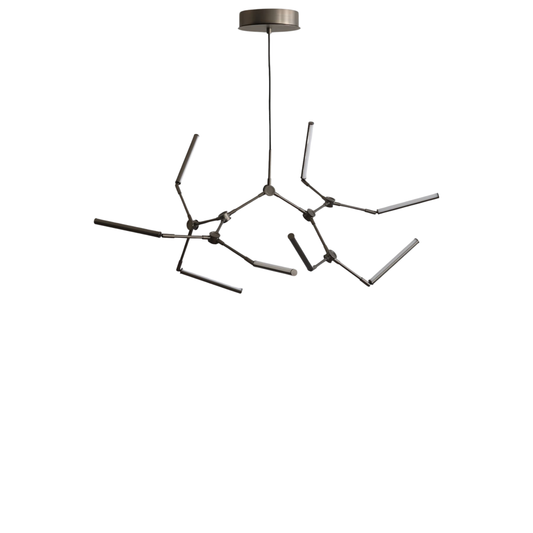 Stick Chandelier Mini - Bronze
