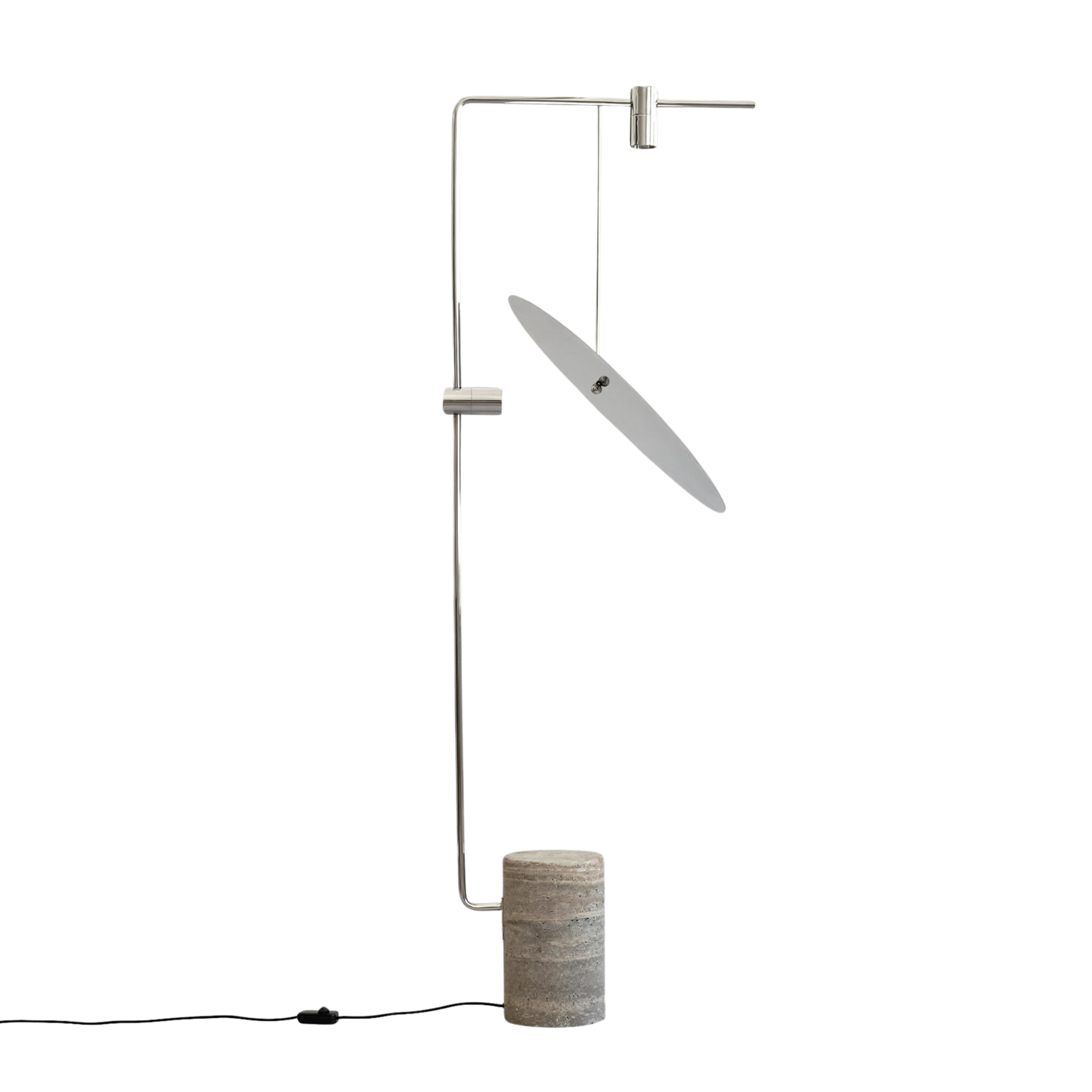 The Moon Floor Lamp - Chrome