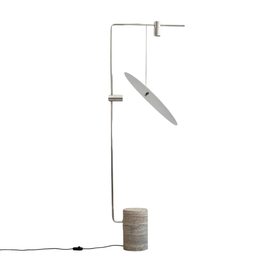 The Moon Floor Lamp - Chrome