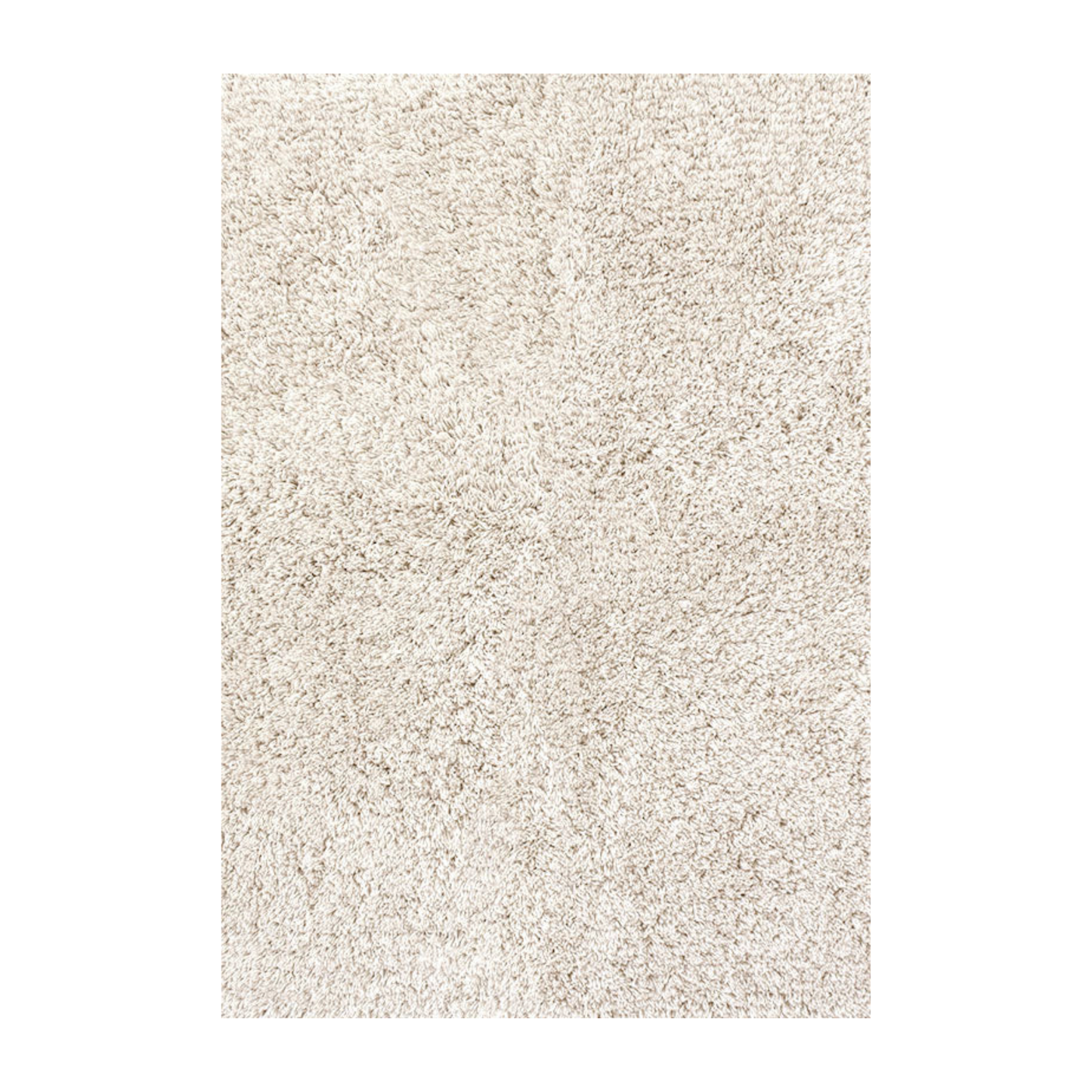 Fallingwater Shaggy  Recycled PET Rug - Bone White