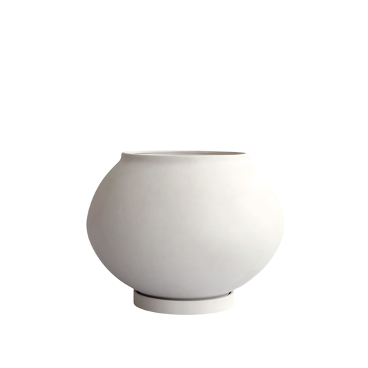 Sunao Plant Pot Fat, Hexa - Birch