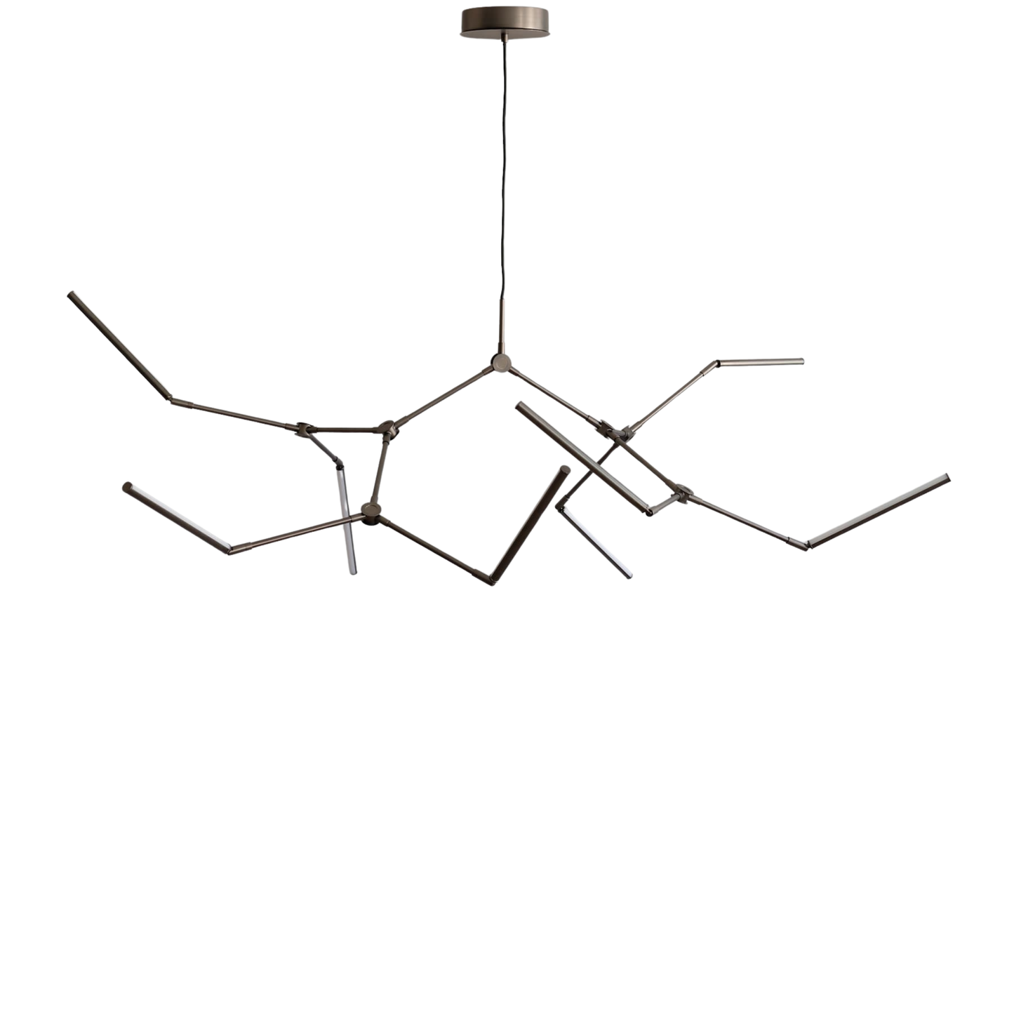 Stick Chandelier - Bronze