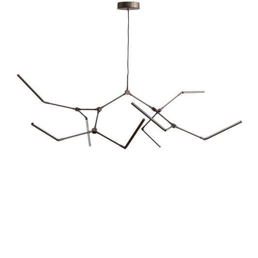 Stick Chandelier - Bronze
