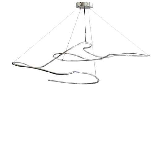 Ghost Chandelier, Big - Chrome