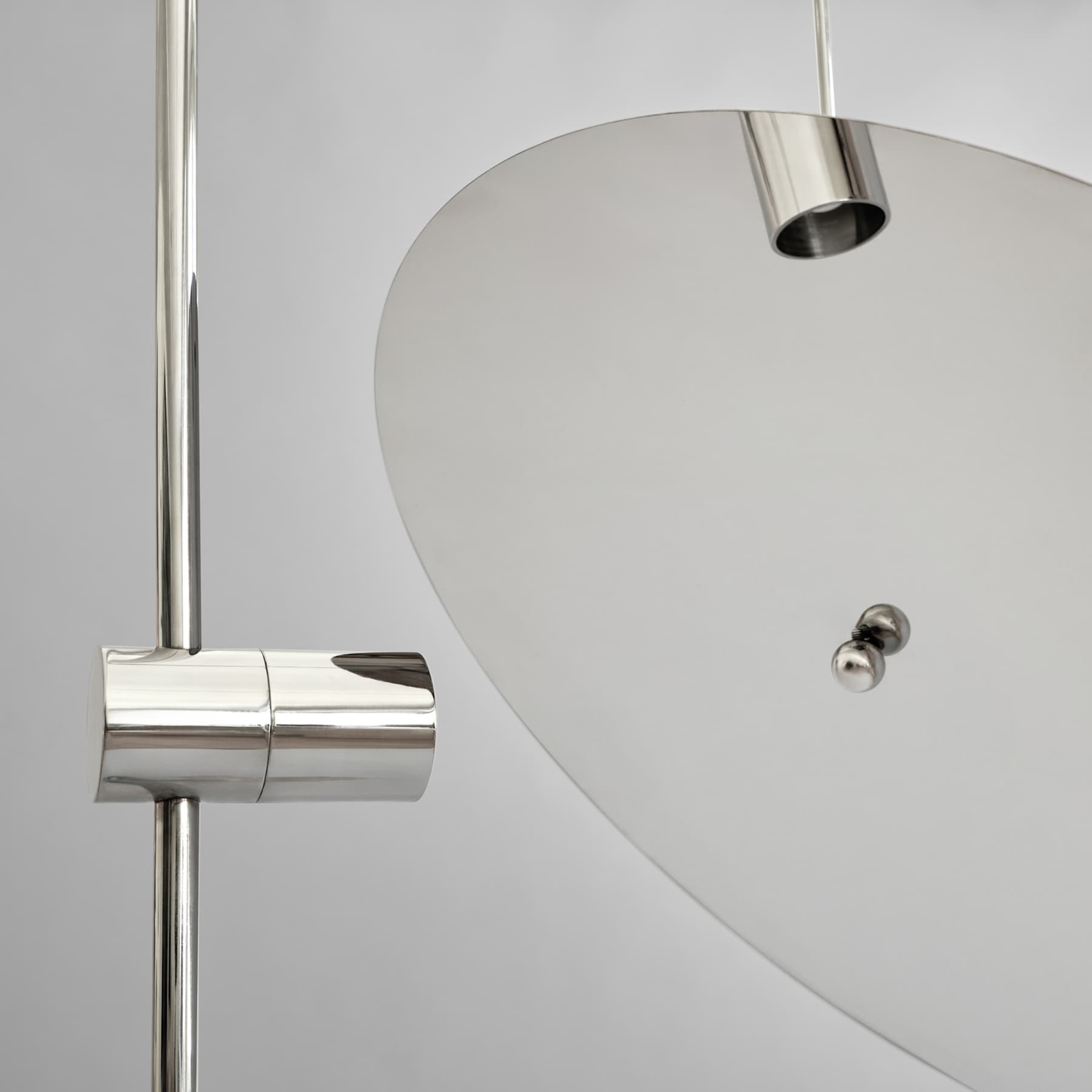 The Moon Floor Lamp - Chrome