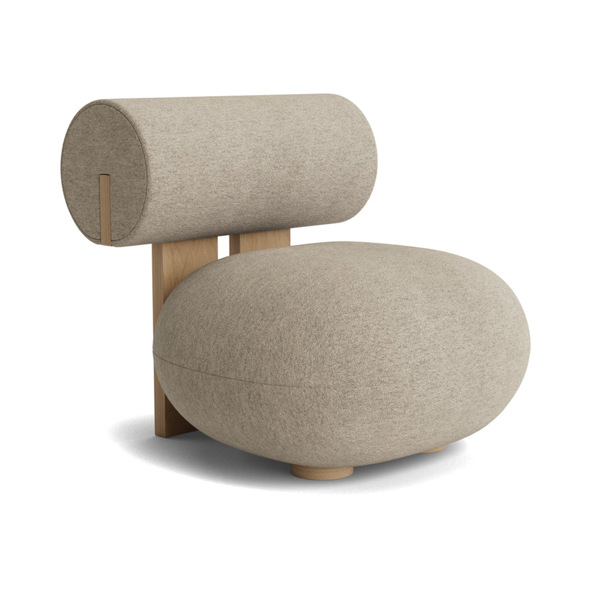 Hippo Lounge Chair | Wood